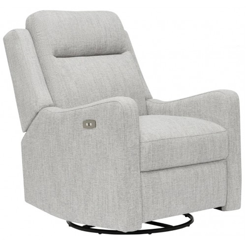 Il Tutto Henry Electric Glider Recliner Chair Pure Grey